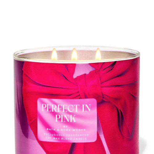 Candela de 3 Mechas Perfect In Pink