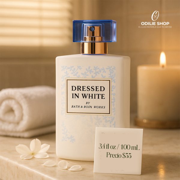 Odilie Dressed in White 2 Dressed In White