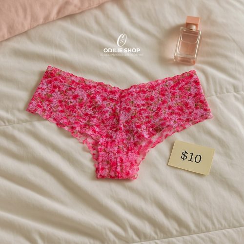 Panty cheeky de encaje