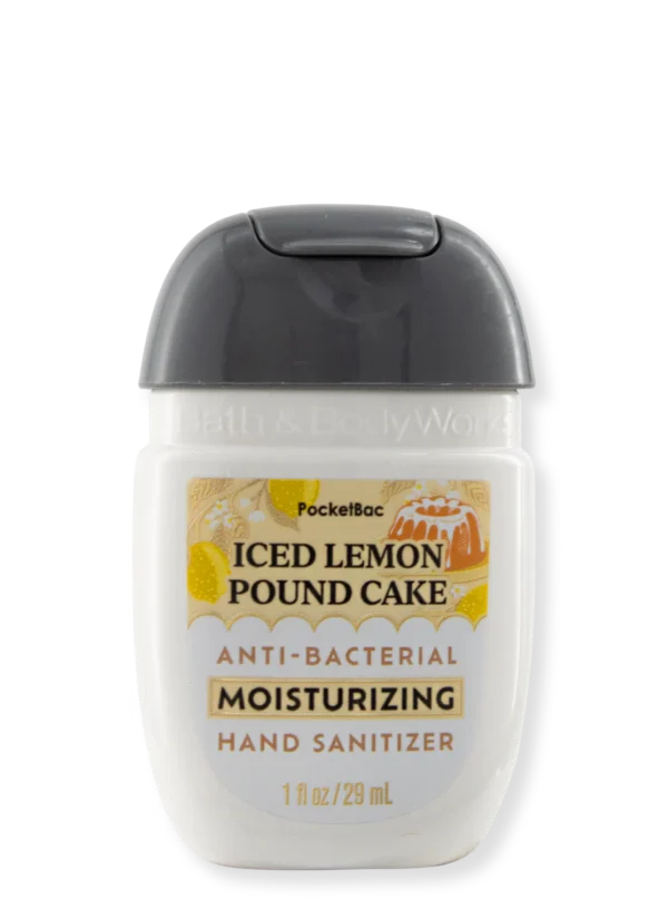 Antibacterial Moisturizing Hand Sanitizer Iced Lemon Pound Cake