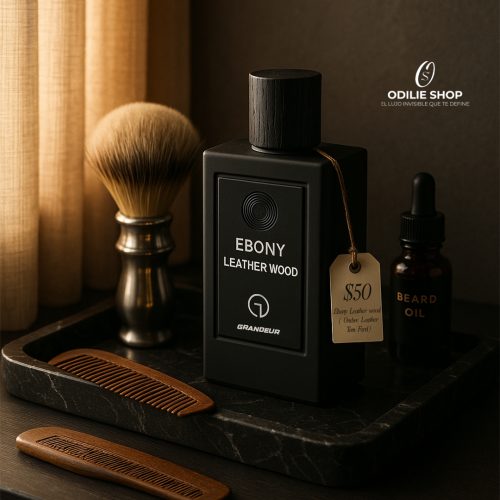 odilie ebony Ebony Leather Wood