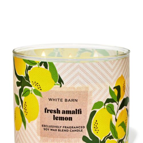 Candela de 3 Mechas Fresh Amalfi Lemon