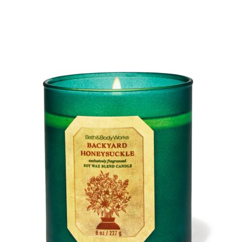 Candela de 1 Mecha Backyard Honeysuckle