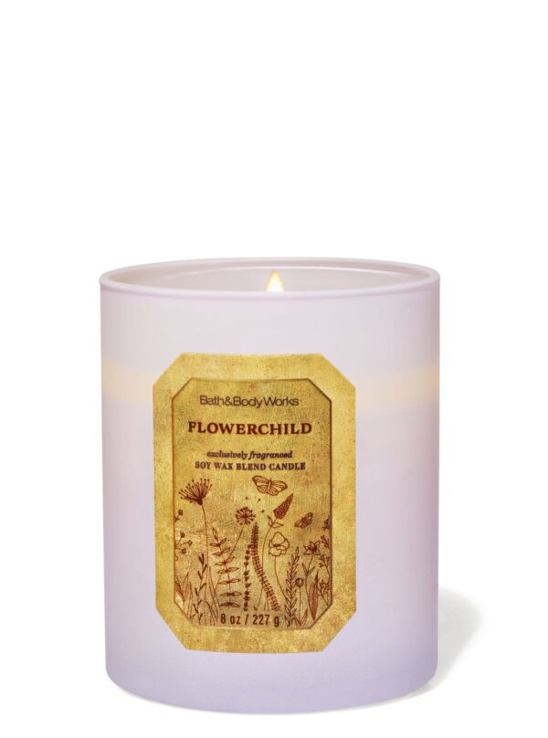 Candela de una Mecha Flowerchild