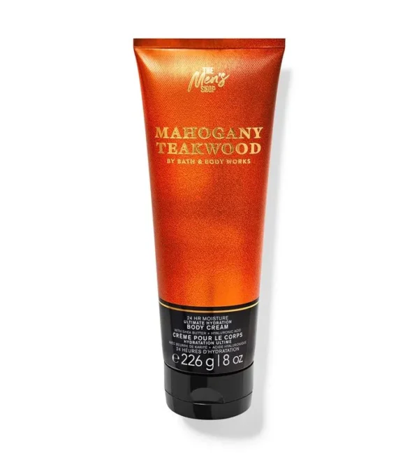 Men's Body Cream Mahogany Teakwood