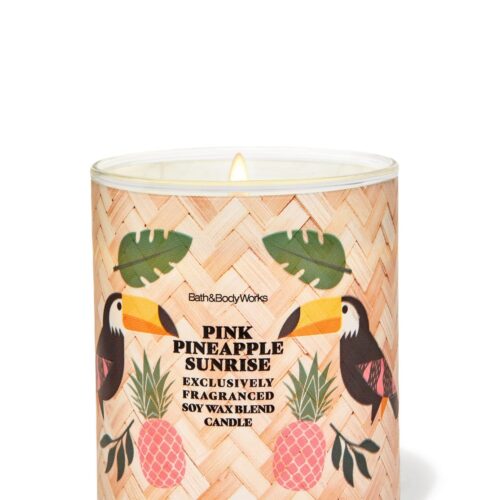 Candela de Una Mecha Pink Pineapple Sunrise