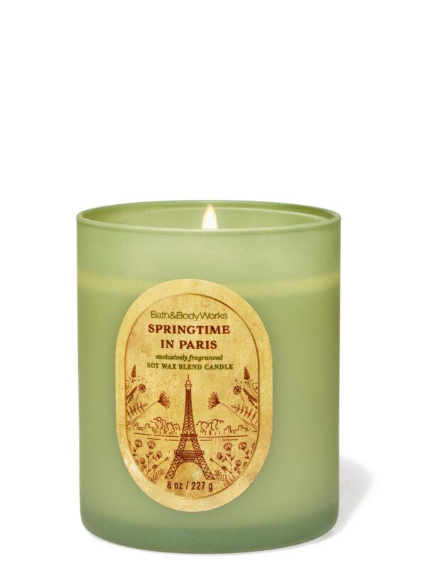 Candela de una Mecha Springtime In Paris