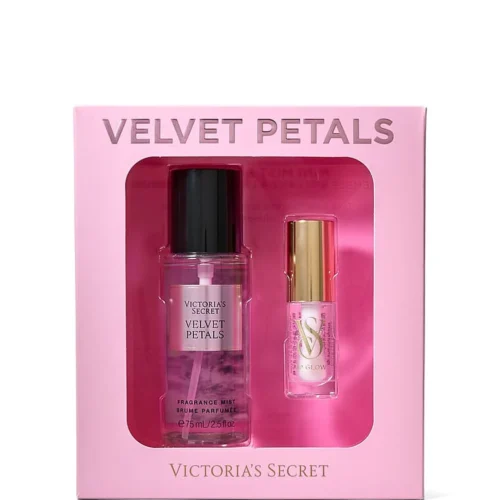 VELVET PETAL 3 Set de Regalo de Dos Piezas Mist & Kiss Velvet Petals